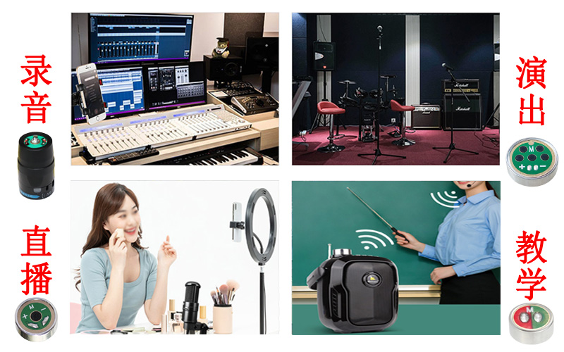 拾音咪头麦克风的大小和应用